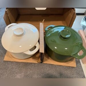 Brocc Your Body SOLD OUT Mini Round Ceramic Cocette Set Brand New With Box